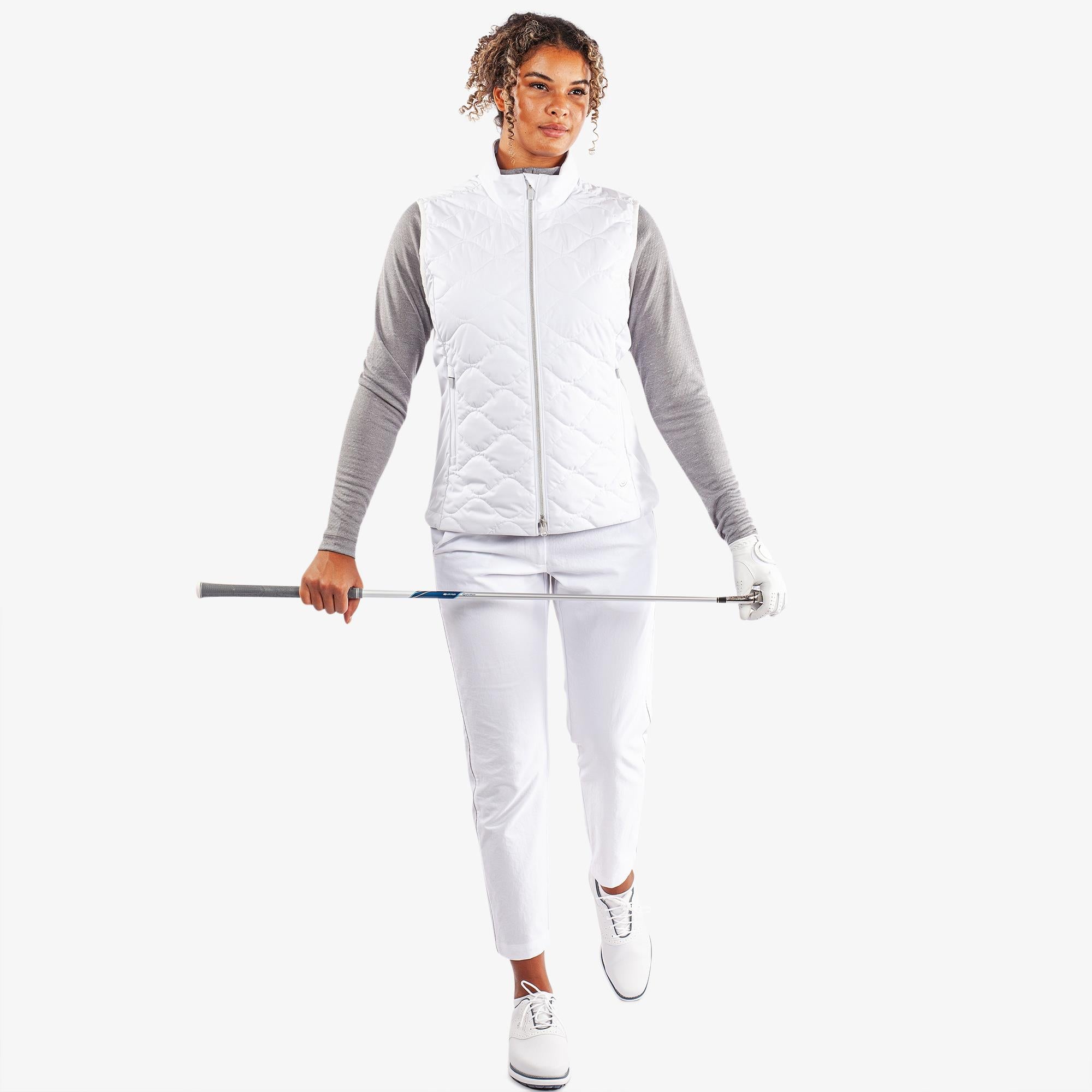 Galvin Green Lucille Interface-1 Ladies Golf Windstopper Vest White
